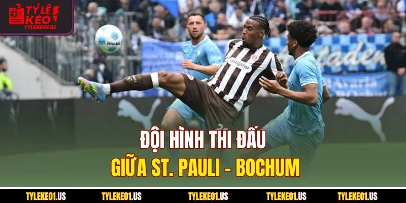 Đội hình thi đấu giữa ST.Pauli-Bochum
