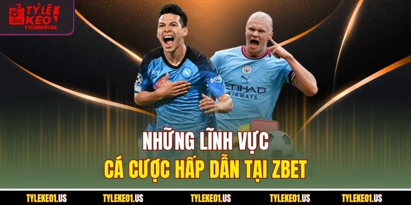 Những lĩnh vực cá cược hấp dẫn tại Zbet